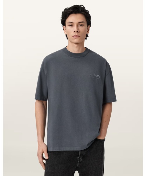 XANDER FLOCKED LOGO OVERSIZED T-SHIRT | XANDER フロック加工 ロゴ オーバーサイズ Tシャツ