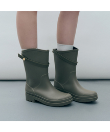 MONGDOL（モンドル）の「バックルストラップレインブーツミドル MDAC023_3カラー（レインシューズ）」