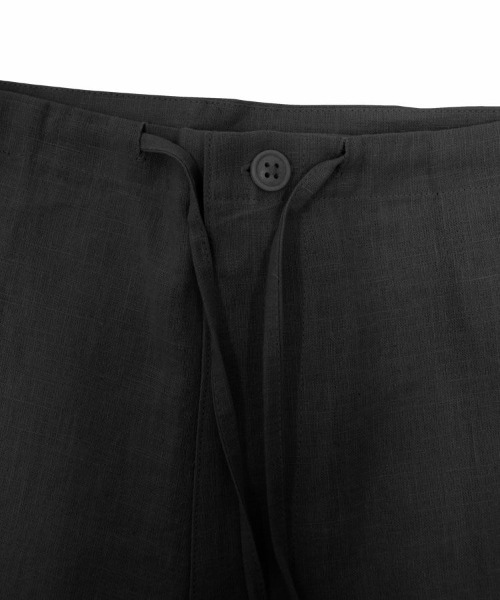 STYLISE（スタイライズ）の「【alvana】LINEN EASY SHORTS / ブラック [A4S-F003]（その他パンツ・メンズ・ベージュ・L）」の4枚目の写真