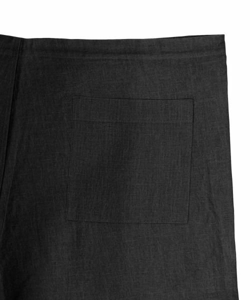 STYLISE（スタイライズ）の「【alvana】LINEN EASY SHORTS / ブラック [A4S-F003]（その他パンツ・メンズ・ベージュ・L）」の2枚目の写真