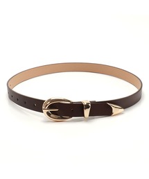 florist（フローリスト）の「ボリュームバックルフェイクレザーレディースベルト（ベルト）」