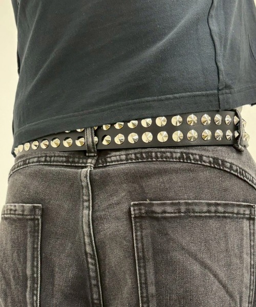 ARULE/アルール』 Cross Stud Belt/クロススタッズベルト ARULE│A'GEM