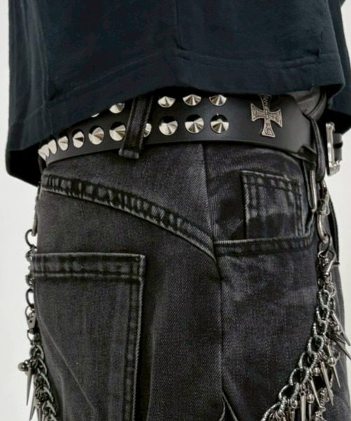 ARULE/アルール』 Cross Stud Belt/クロススタッズベルト ARULE│A'GEM