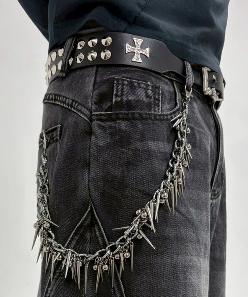 ARULE/アルール』 Cross Stud Belt/クロススタッズベルト ARULE│A'GEM