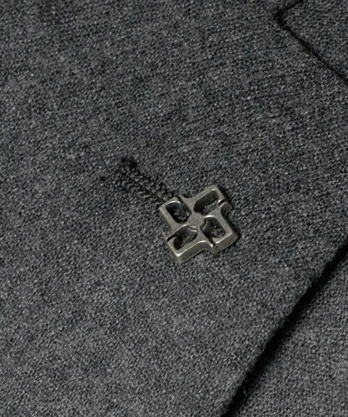 TAGLIATORE（タリアトーレ）の「＜TAGLIATORE＞サキソニー ソリッド シングル 2ボタン テーラードジャケット（テーラードジャケット・メンズ・ダークグレー・48）」の14枚目の写真