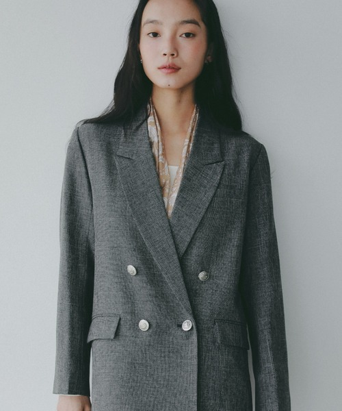 A part by（アパートバイ）の「シルクコンスカーフ／アソート（バンダナ/スカーフ・レディース・グリーン系その他5/ベージュ/ネイビー・FREE）」の7枚目の写真