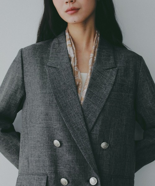 A part by（アパートバイ）の「シルクコンスカーフ／アソート（バンダナ/スカーフ・レディース・グリーン系その他5/ベージュ/ネイビー・FREE）」の8枚目の写真