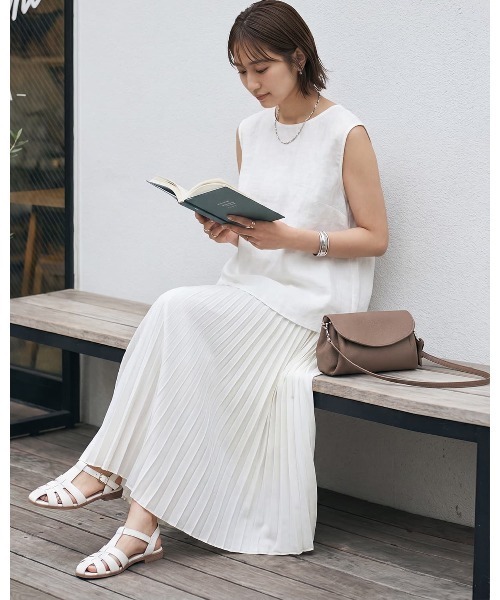 STYLE DELI(スタイルデリ)の「【DELI by】エレファントチャーム付きリアルレザーショルダーバッグ(ショルダーバッグ・レディース・ブラック/ブラウン/グレイッシュベージュ/ベージュ・FREE)」の21枚目の写真