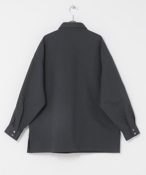 かぐれ（カグレ）の「コットンドビージャケット（その他アウター・レディース・チャコールグレー/アイボリー・FREE）」の6枚目の写真