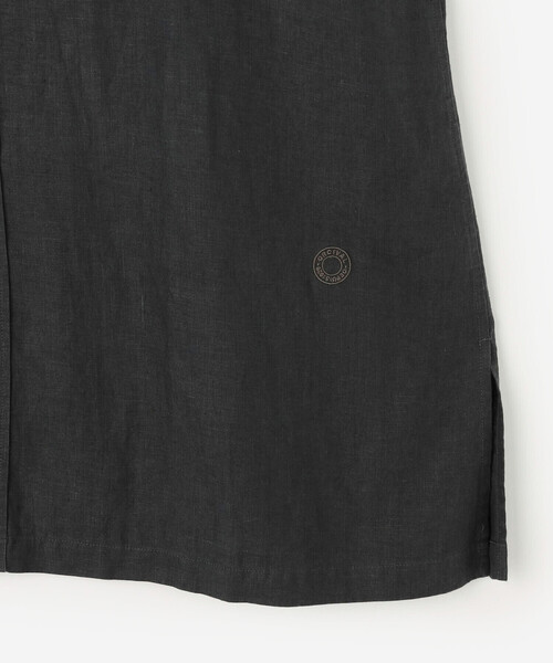 ORCIVAL（オーシバル）の「ORCIVAL | リネン フレンチスリーブ シャツワンピース WOMEN（ワンピース・レディース・チャコール/ネイビー/イエロー・1）」の20枚目の写真