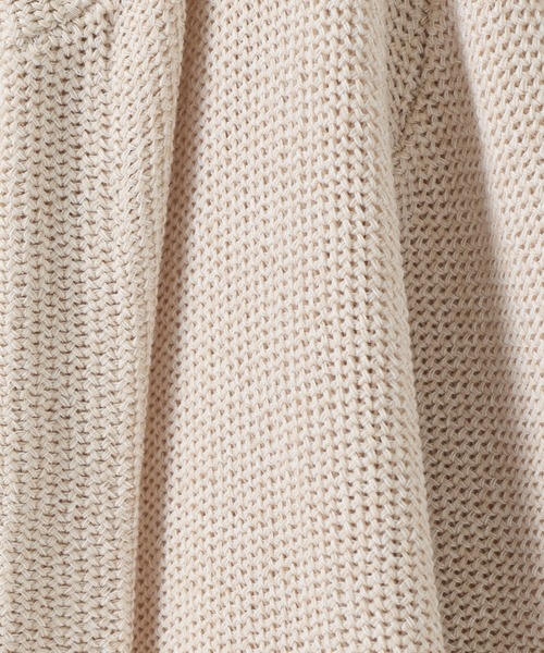 UNION STATION（ユニオンステーション）の「ドライタッチニットパーカ〈ストレッチ・ハンドウォッシャブル・通気性〉（パーカー・メンズ・ブルー/キナリ/チャコール・M/L/LL）」の4枚目の写真