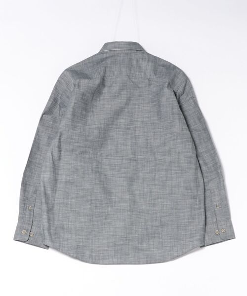 Eddie Bauer（エディーバウアー）の「アドベンチャラー シャンブレー 長袖シャツ（シャツ/ブラウス・メンズ・ベージュ/ダークネイビー/グレイッシュブルー・M/S/XXL/XL/L）」の18枚目の写真