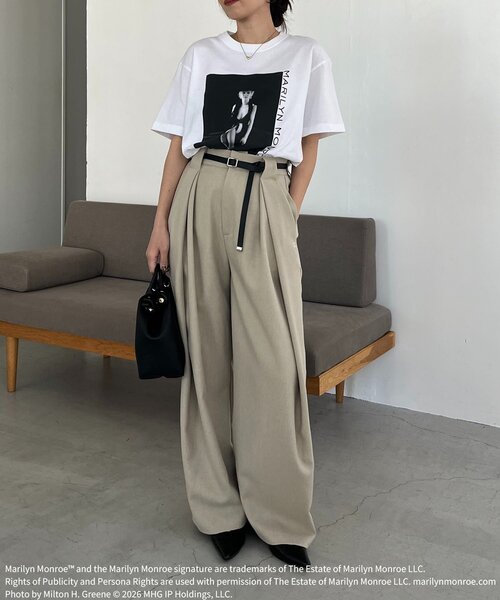 GOOD ROCK SPEED(グッドロックスピード)の「〈GOOD ROCK SPEED〉Marilyn Monroe Tシャツ②(Tシャツ/カットソー・レディース・ホワイト・FREE)」の15枚目の写真
