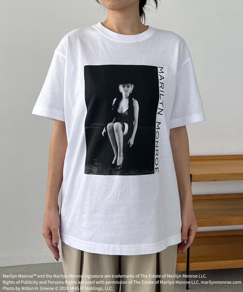 GOOD ROCK SPEED(グッドロックスピード)の「〈GOOD ROCK SPEED〉Marilyn Monroe Tシャツ②(Tシャツ/カットソー・レディース・ホワイト・FREE)」の17枚目の写真