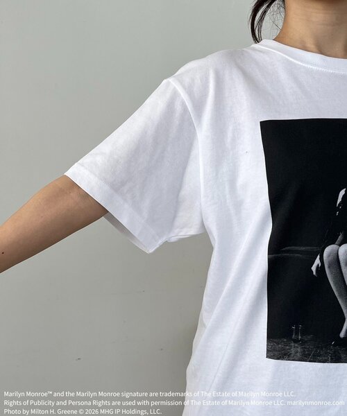 GOOD ROCK SPEED(グッドロックスピード)の「〈GOOD ROCK SPEED〉Marilyn Monroe Tシャツ②(Tシャツ/カットソー・レディース・ホワイト・FREE)」の21枚目の写真