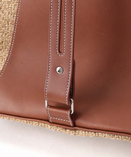 FRAMeWORK(フレームワーク)の「A VACATION/アヴァケーション 別注POOLバッグ(バックパック/リュック・レディース・ベージュ/ブラウン・FREE)」の3枚目の写真