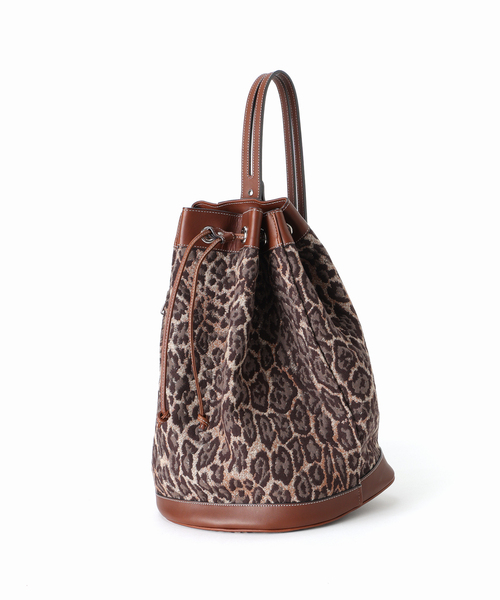 FRAMeWORK(フレームワーク)の「A VACATION/アヴァケーション 別注POOLバッグ(バックパック/リュック・レディース・ベージュ/ブラウン・FREE)」の6枚目の写真