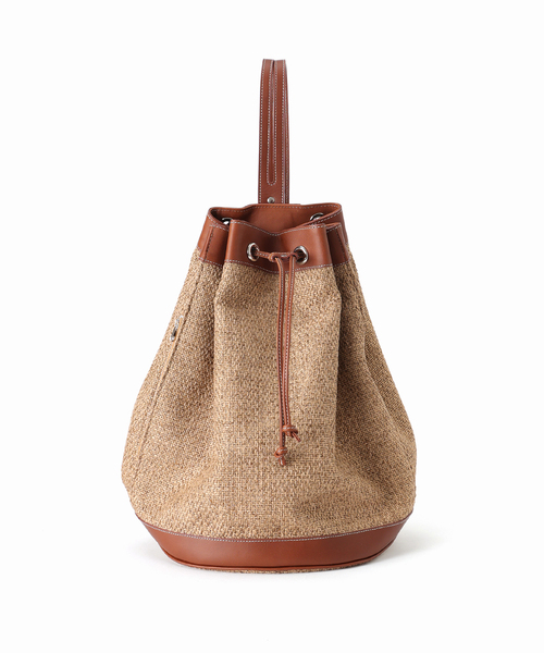 FRAMeWORK(フレームワーク)の「A VACATION/アヴァケーション 別注POOLバッグ(バックパック/リュック・レディース・ベージュ/ブラウン・FREE)」の8枚目の写真