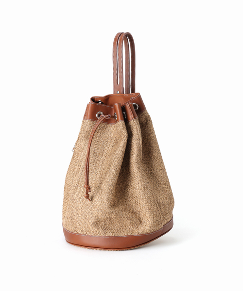 FRAMeWORK(フレームワーク)の「A VACATION/アヴァケーション 別注POOLバッグ(バックパック/リュック・レディース・ベージュ/ブラウン・FREE)」の9枚目の写真