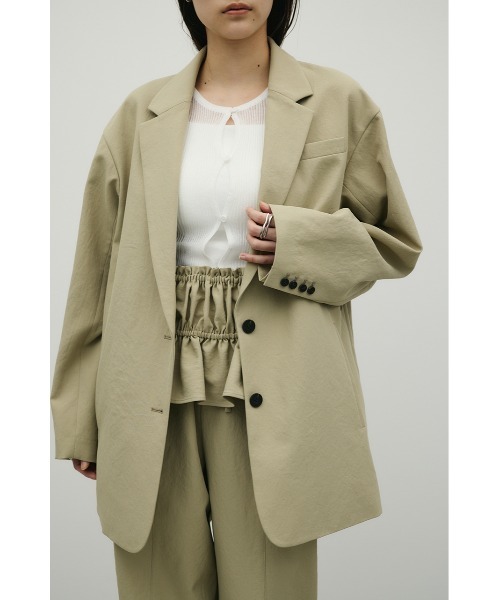 STYLEMIXER(スタイルミキサー)の「ハイラインテーラードジャケット(テーラードジャケット・レディース・アイボリー/ブラック/ライトカーキ・SMALL/MEDIUM)」の1枚目の写真