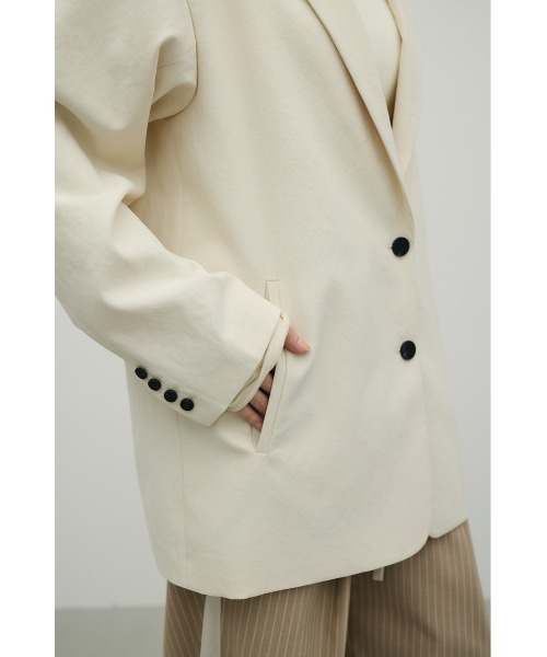 STYLEMIXER(スタイルミキサー)の「ハイラインテーラードジャケット(テーラードジャケット・レディース・アイボリー/ブラック/ライトカーキ・SMALL/MEDIUM)」の9枚目の写真