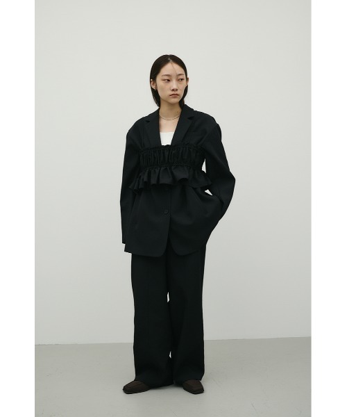 STYLEMIXER(スタイルミキサー)の「ハイラインテーラードジャケット(テーラードジャケット・レディース・アイボリー/ブラック/ライトカーキ・SMALL/MEDIUM)」の16枚目の写真