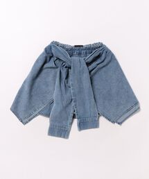 algy | シャツ巻き風デニムキュロット(デニムパンツ)