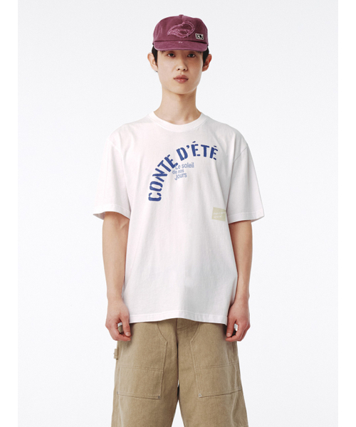 KIJUN MEN(キジュンメンズ)の「ル・ソレイユTシャツ ホワイト(Tシャツ/カットソー・メンズ・その他・MEDIUM/LARGE/X-LARGE)」の1枚目の写真