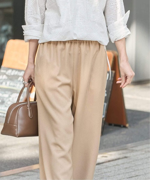JOURNAL STANDARD(ジャーナルスタンダード)の「《追加3》ウールライクストレッチワイドパンツ(その他パンツ・レディース・ブラック/ベージュ/チャコールグレー・34/36/38/40)」の13枚目の写真