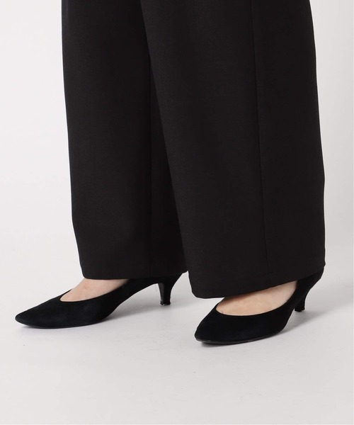 JOURNAL STANDARD(ジャーナルスタンダード)の「《追加3》ウールライクストレッチワイドパンツ(その他パンツ・レディース・ブラック/ベージュ/チャコールグレー・34/36/38/40)」の5枚目の写真