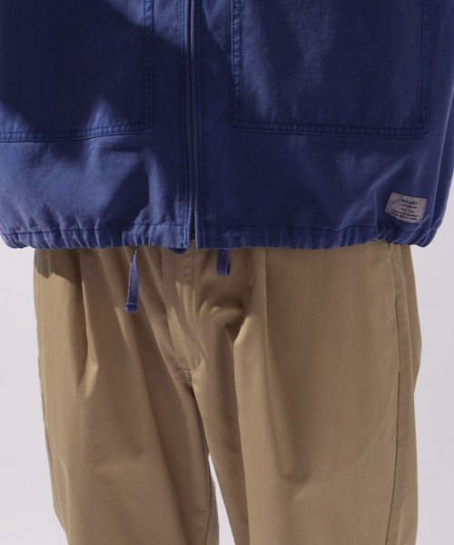 niko and...（ニコアンド）の「【NATOKii(ネイトゥーキー)】ワークジップパーカー（ブルゾン・メンズ・ブルー/オリーブ・LARGE/MEDIUM）」の16枚目の写真