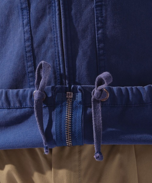 niko and...（ニコアンド）の「【NATOKii(ネイトゥーキー)】ワークジップパーカー（ブルゾン・メンズ・ブルー/オリーブ・LARGE/MEDIUM）」の18枚目の写真