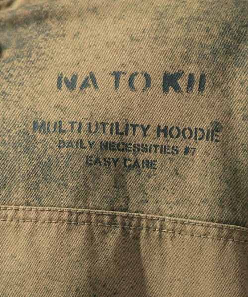 niko and...（ニコアンド）の「【NATOKii(ネイトゥーキー)】ワークジップパーカー（ブルゾン・メンズ・ブルー/オリーブ・LARGE/MEDIUM）」の19枚目の写真