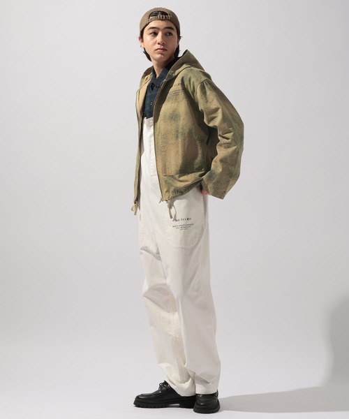 niko and...（ニコアンド）の「【NATOKii(ネイトゥーキー)】ワークジップパーカー（ブルゾン・メンズ・ブルー/オリーブ・LARGE/MEDIUM）」の4枚目の写真