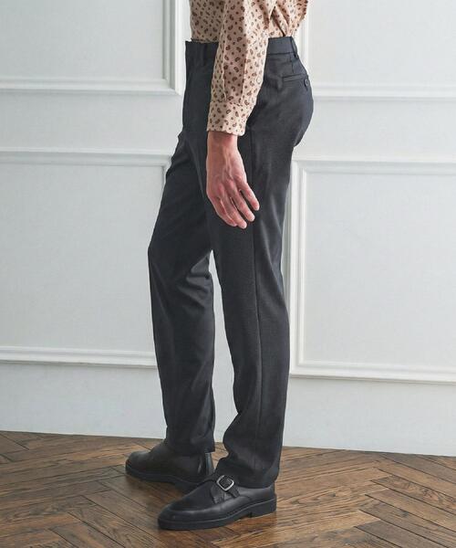 TAKEO KIKUCHI(タケオキクチ)の「【BOWLER HAT LABEL】ピンヘッドジャージ スラックス(スラックス・メンズ・ブラック・04/03/02)」の10枚目の写真