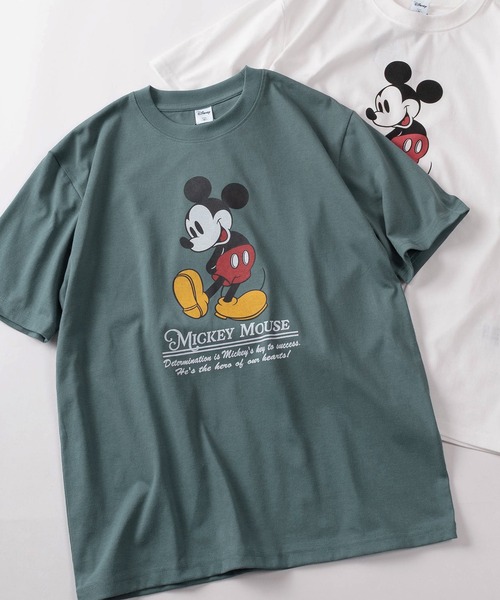 Disney(ディズニー)の「【71】【Disney/ディズニー】ミッキーマウス/ベイマックス/スティッチ/トイストーリー クイックドライ クルーネックTシャツ/バックプリント/ユニセックス/レディース/メンズ(S)(Tシャツ/カットソー・メンズ・ブラック/ブルー/ライトグリーン/ホワイト/ラベンダー/ブルー系その他/ネイビー/ベージュ/ベージュ系その他/ダークグリーン/チャコールグレー/ホワイト系その他・L/M/LL)」の10枚目の写真