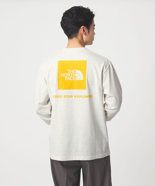 セール】＜THE NORTH FACE＞バック スクエアロゴ ロングスリーブ 長袖