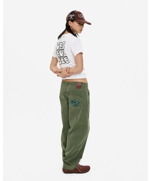 YESEYESEE（イエスアイシー）の「C-Logo kids Tee（Tシャツ/カットソー・レディース・ブラック/ホワイト/ライトオリーブ・S/M/L）」の10枚目の写真