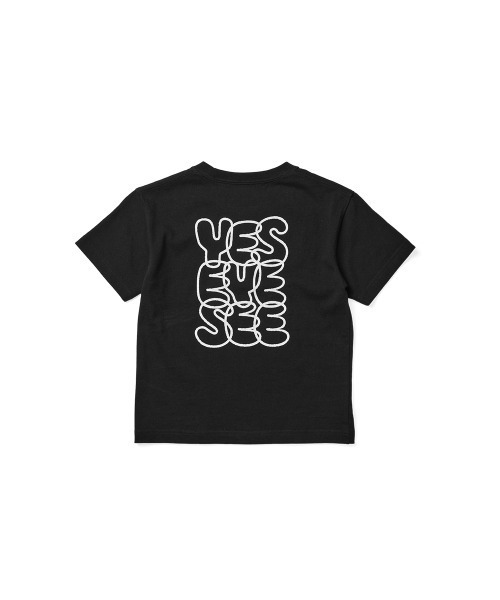 YESEYESEE（イエスアイシー）の「C-Logo kids Tee（Tシャツ/カットソー・レディース・ブラック/ホワイト/ライトオリーブ・S/M/L）」の12枚目の写真