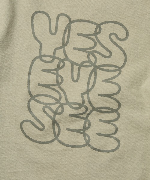 YESEYESEE（イエスアイシー）の「C-Logo kids Tee（Tシャツ/カットソー・レディース・ブラック/ホワイト/ライトオリーブ・S/M/L）」の21枚目の写真