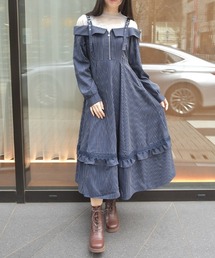 axes femme（アクシーズファム）の「オフショル風ワンピース（ワンピース）」