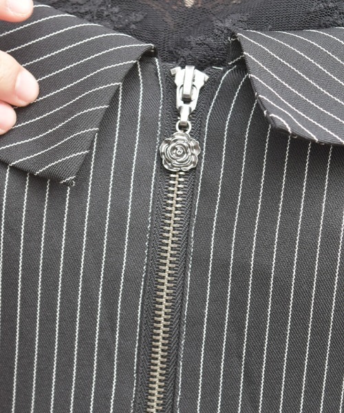 axes femme（アクシーズファム）の「オフショル風ワンピース（ワンピース・レディース・ネイビー/ミント/ブラック・FREE）」の8枚目の写真