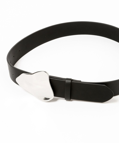 PAGEBOY（ページボーイ）の「メタルバックルベルト（ベルト・レディース・ブラック/ブラック系その他・FREE）」の4枚目の写真