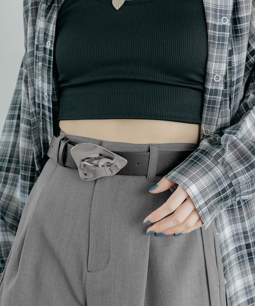 PAGEBOY（ページボーイ）の「メタルバックルベルト（ベルト・レディース・ブラック/ブラック系その他・FREE）」の15枚目の写真