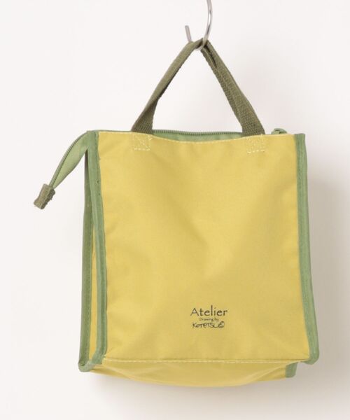 Creer（クレエ）の「〈Atelier KOTETSU/アトリエ コテツ〉ランチバッグ 保冷/保温バッグ（エコバッグ/サブバッグ・レディース・アイボリー/イエロー/グリーン/サーモンピンク/ブラック・ONE SIZE）」の19枚目の写真