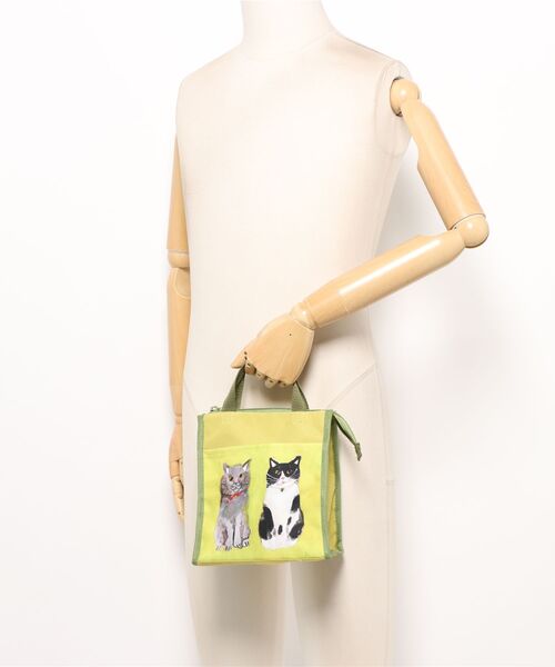 Creer（クレエ）の「〈Atelier KOTETSU/アトリエ コテツ〉ランチバッグ 保冷/保温バッグ（エコバッグ/サブバッグ・レディース・アイボリー/イエロー/グリーン/サーモンピンク/ブラック・ONE SIZE）」の22枚目の写真