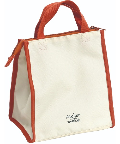 Creer（クレエ）の「〈Atelier KOTETSU/アトリエ コテツ〉ランチバッグ 保冷/保温バッグ（エコバッグ/サブバッグ・レディース・アイボリー/イエロー/グリーン/サーモンピンク/ブラック・ONE SIZE）」の16枚目の写真