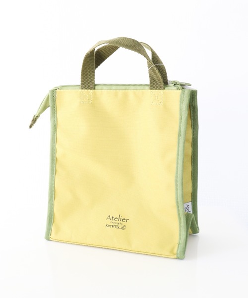 Creer（クレエ）の「〈Atelier KOTETSU/アトリエ コテツ〉ランチバッグ 保冷/保温バッグ（エコバッグ/サブバッグ・レディース・アイボリー/イエロー/グリーン/サーモンピンク/ブラック・ONE SIZE）」の10枚目の写真