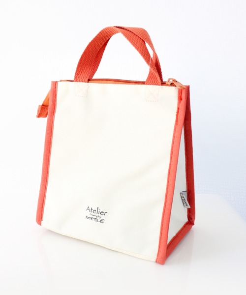 Creer（クレエ）の「〈Atelier KOTETSU/アトリエ コテツ〉ランチバッグ 保冷/保温バッグ（エコバッグ/サブバッグ・レディース・アイボリー/イエロー/グリーン/サーモンピンク/ブラック・ONE SIZE）」の14枚目の写真