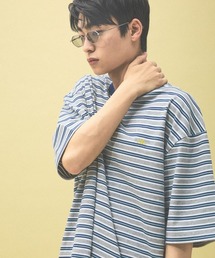 ≪Kappa×and ST ウェルネスクラブ≫ボーダーTシャツ